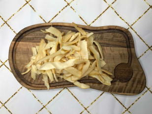 Кальмар со вкусом краба (Мясо краба) (ПУТИНА): Кальмар полукольца