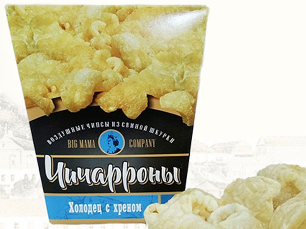 Чичарроны со вкусом холодца и хрена в Одинцово