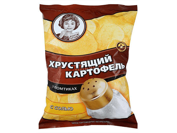 Картофельные чипсы "Девочка" 160 гр. в Одинцово