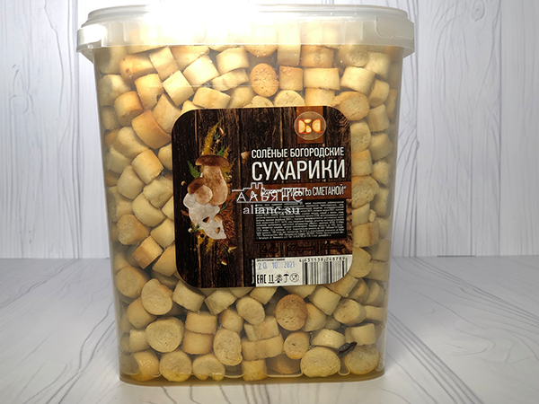 Сухарики с грибами и сметаной в Одинцово