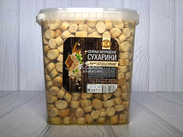 Сухарики с холодцом и хреном в Одинцово