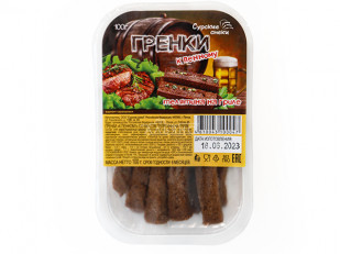 Сыр к пиву: Сурские гренки Телятина на гриле (100 гр)