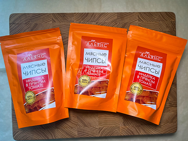 Мясо (АЛЬЯНС) вяленое индейка "В пряном томате" 50 гр. в Одинцово