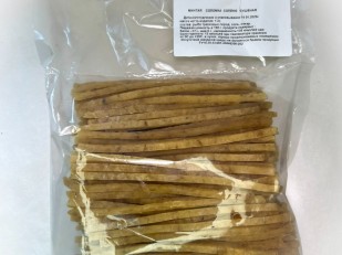 Гренки черные со вкусом буженины: Минтай соломка (МиЛара)