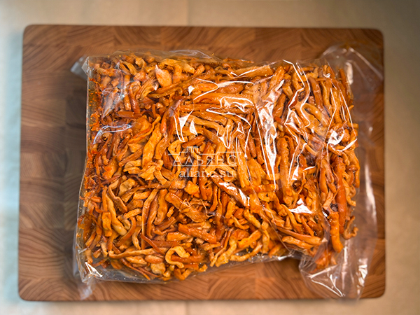 Нитка ЖАРЕНАЯ "Тайский перец" Oktobersnack 1 кг (сырный продукт) в Одинцово