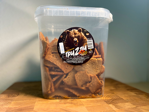 Ведро Ржаные гренки со вкусом Крылышки Барбекю (1 кг) в Одинцово