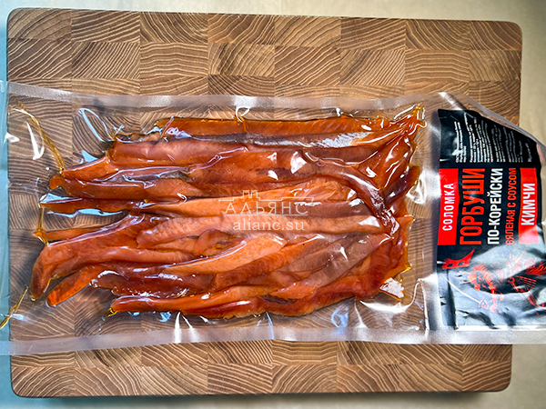 Горбуша соломка по-корейски в Одинцово