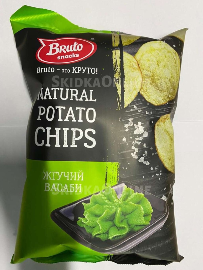 Картофель «Бруто» со вкусом васаби 130 гр. в Одинцово