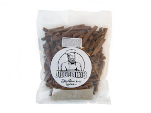 Семга паутинка: Деревенские гренки с холодцом и хреном