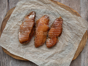 Картофель «Бруто» с солью 70 гр.: Икра воблы вяленая